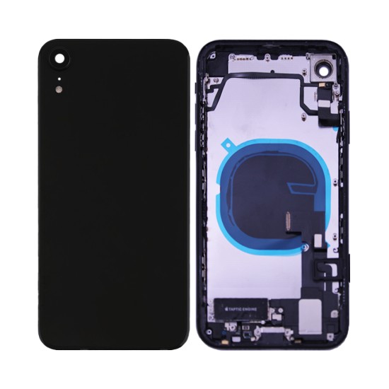 Tapa Traseira+Frame+Flex Apple iPhone XR Negro